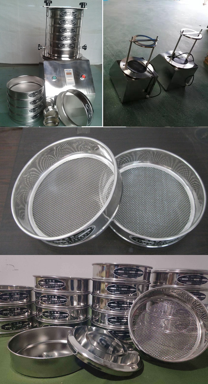 200mm型試驗篩篩框，篩機細節(jié)展示圖