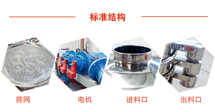 標(biāo)準(zhǔn)篩，篩網(wǎng)，電機(jī)，進(jìn)料口，出料口