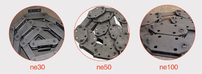 板鏈鏈條展示：ne30，ne50，ne100等